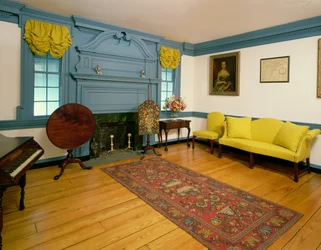 The Hall, The Cupola House, Edenton, North Carolina, c.1725